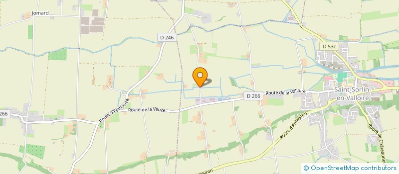 localisation de l'entreprise SCRUM INVEST  SAINT-SORLIN-EN-VALLOIRE