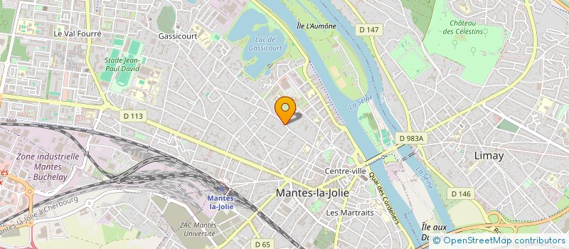 localisation de l'entreprise SCRUNCHEL  MANTES-LA-JOLIE