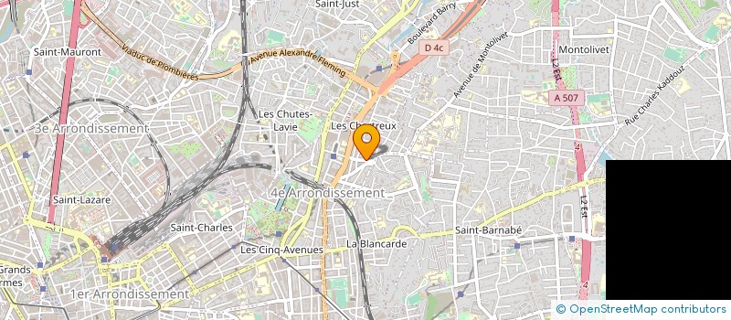 localisation de l'entreprise SCRUPULES à MARSEILLE