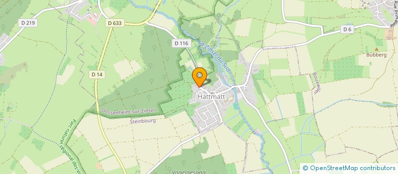 localisation de l'entreprise SCS  HATTMATT