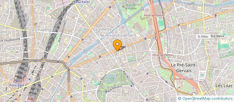 localisation de l'entreprise SCS  PARIS