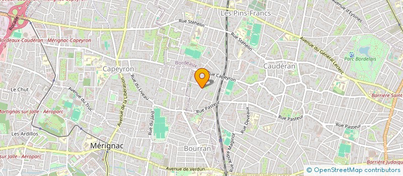 localisation de l'entreprise SCS BARBE RAYMONDE ET CIE à BORDEAUX