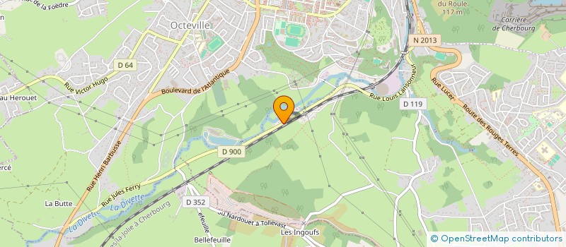 localisation de l'entreprise SCS BATINAV 50 à CHERBOURG-EN-COTENTIN
