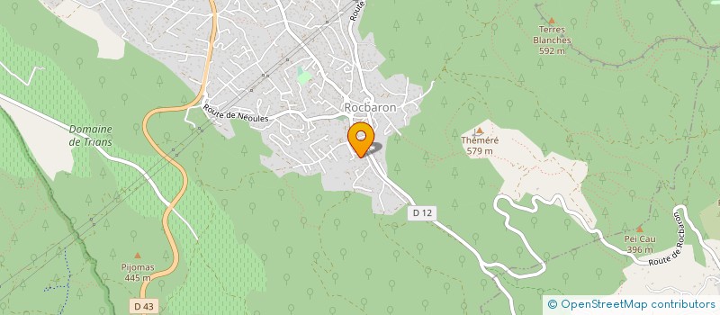 localisation de l'entreprise SCS BELLOI  LA ROQUEBRUSSANNE