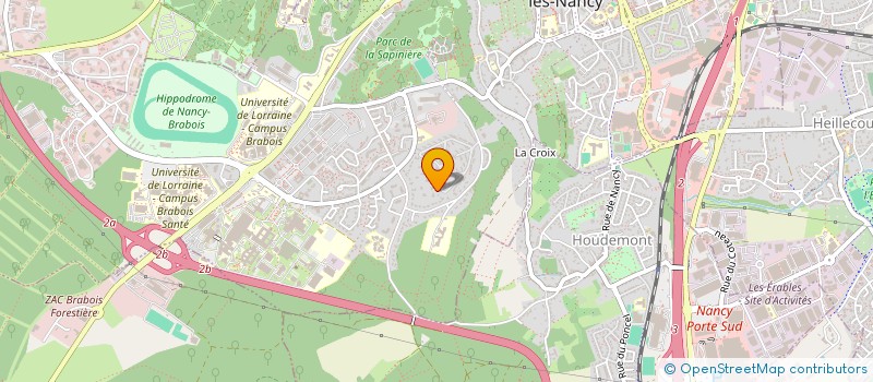 localisation de l'entreprise SCS CLASAVAL  VANDUVRE-LES-NANCY