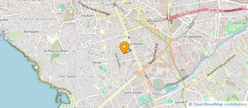 localisation de l'entreprise SCS D3X à MARSEILLE