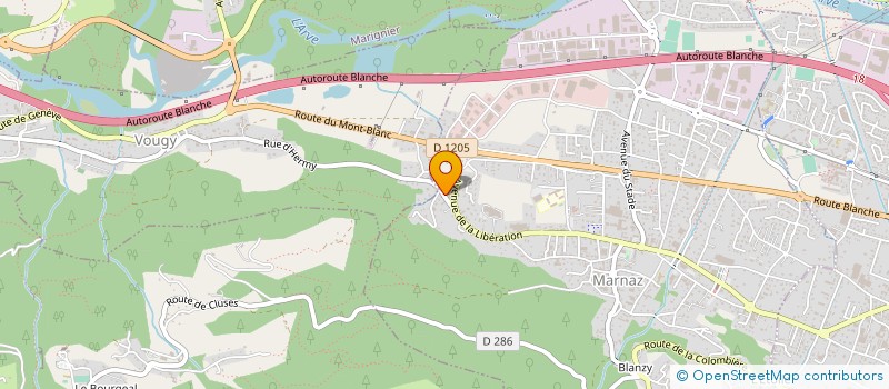 localisation de l'entreprise SCS DECOLLETAGE à MARNAZ