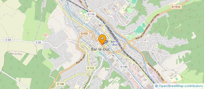 localisation de l'entreprise SCS DESVOY & CIE à BAR-LE-DUC