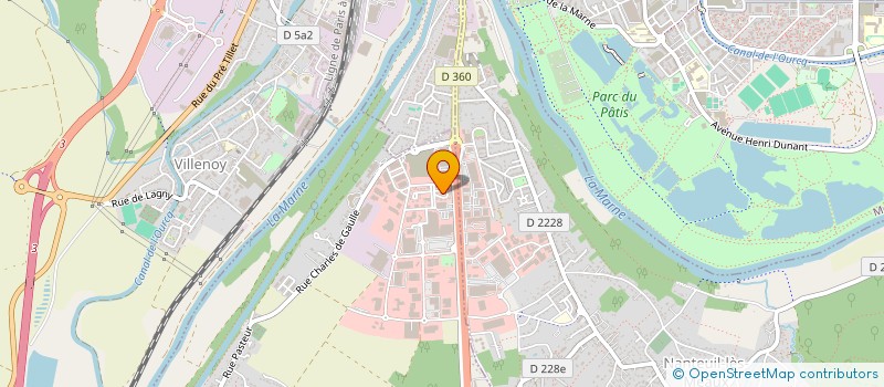 localisation de l'entreprise SCS DISTRIOR à MAREUIL-LES-MEAUX