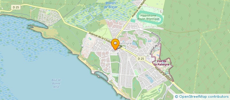 localisation de l'entreprise SCS G.F.K  LES MATHES