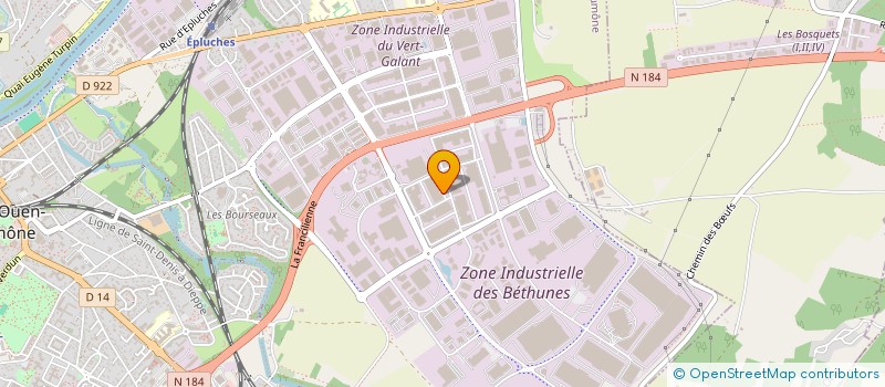 localisation de l'entreprise SCS GROUP à SAINT-OUEN-L'AUMONE