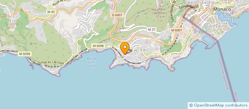 localisation de l'entreprise SCS GSMA à CAP D'AIL