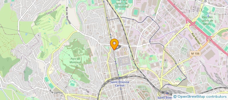 localisation de l'entreprise SCS HYGIE JS  SAINT-ETIENNE