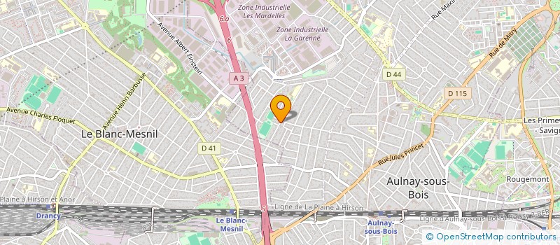 localisation de l'entreprise SCS INC à AULNAY-SOUS-BOIS