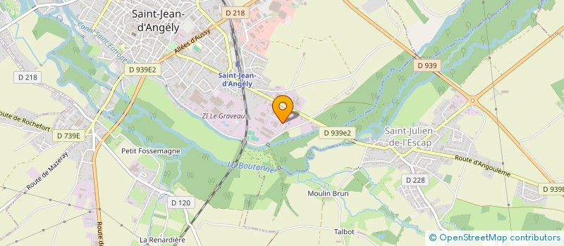 localisation de l'entreprise SCS JME INCENDIE à SAINT-JEAN-D'ANGELY