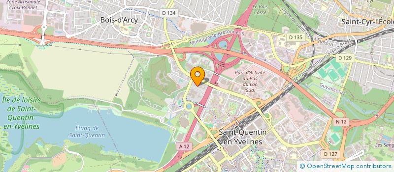 localisation de l'entreprise SCS JPT  MONTIGNY-LE-BRETONNEUX