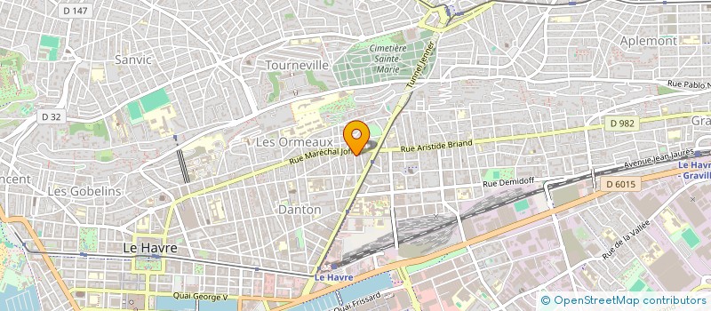 localisation de l'entreprise SCS LE CABANON à LE HAVRE