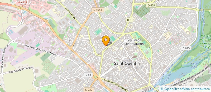 localisation de l'entreprise SCS LE JORDAN à SAINT-QUENTIN