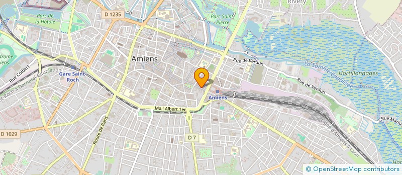 localisation de l'entreprise SCS LE YELLOW à AMIENS