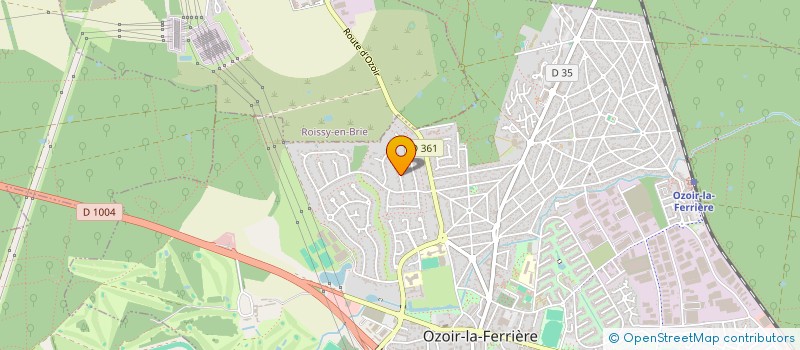 localisation de l'entreprise SCS LES MAGNOLIAS  OZOIR-LA-FERRIERE