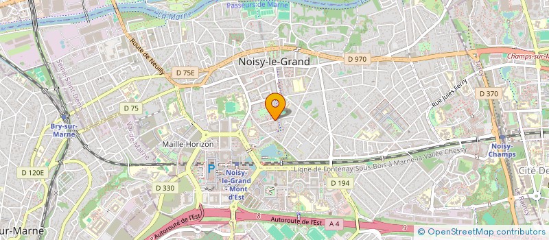 localisation de l'entreprise SCS LOCATION  NOISY-LE-GRAND