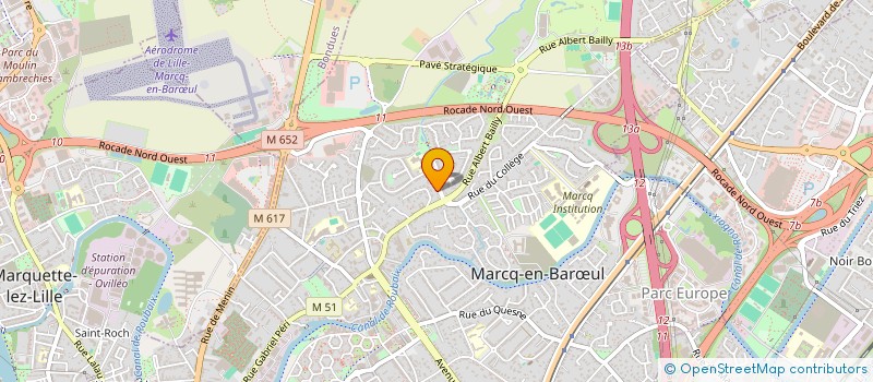 localisation de l'entreprise SCS M.D à MARCQ-EN-BARŒUL