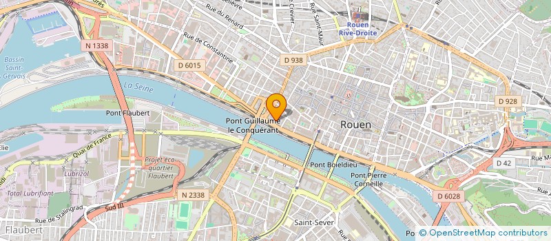 localisation de l'entreprise SCS MANEUVRIER à ROUEN
