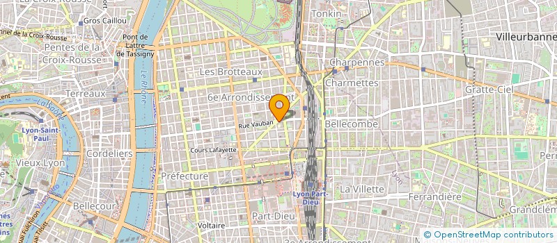 localisation de l'entreprise SCS RAPHAEL  LYON