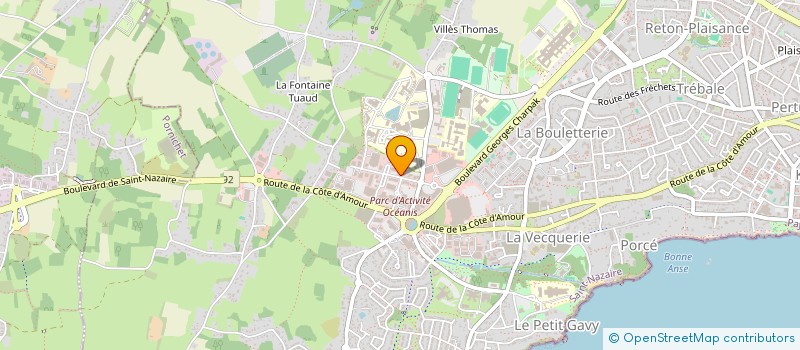 localisation de l'entreprise SCS SECURITE CONTROLE SANTE à SAINT-NAZAIRE