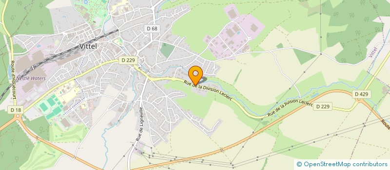 localisation de l'entreprise SCS V2L  CONTREXEVILLE