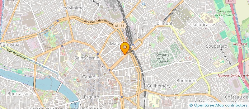 localisation de l'entreprise SCSB à TOULOUSE
