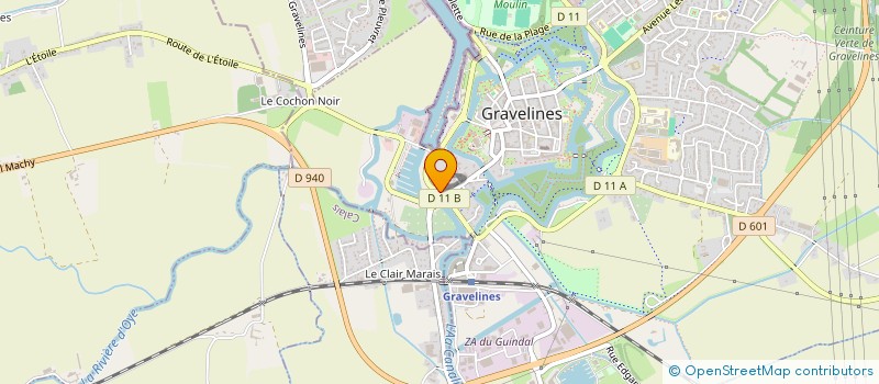 localisation de l'entreprise SCSDR EXPERTISE COMPTABLE à GRAVELINES