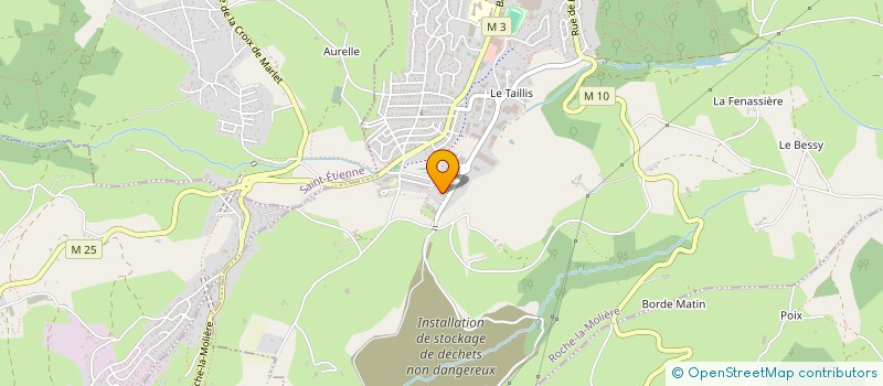 localisation de l'entreprise SCSF à ROCHE-LA-MOLIERE