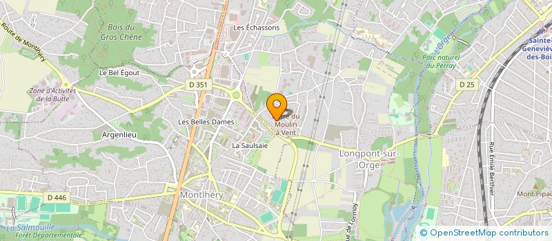 localisation de l'entreprise SCSM INVEST à LONGPONT-SUR-ORGE