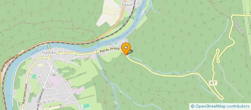 localisation de l'entreprise SCSOM  HAYBES