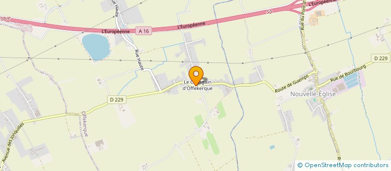 localisation de l'entreprise SCT à OFFEKERQUE