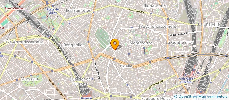 localisation de l'entreprise SCT  PARIS