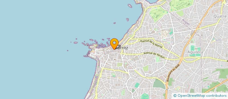 localisation de l'entreprise SCT BELLEVUE  BIARRITZ