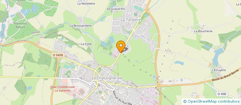 localisation de l'entreprise SCT DEVELOPPEMENT à TERVAL