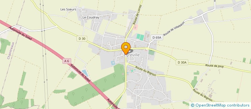 localisation de l'entreprise SCTBC à EGREVILLE