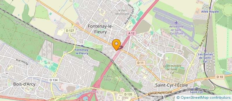 localisation de l'entreprise SCTECH à FONTENAY-LE-FLEURY