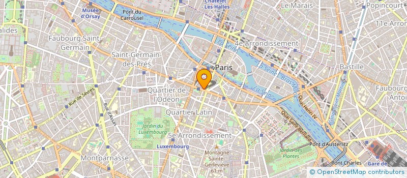 localisation de l'entreprise SCTL  PARIS