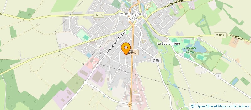 localisation de l'entreprise SCTM  AUBIGNY-SUR-NERE