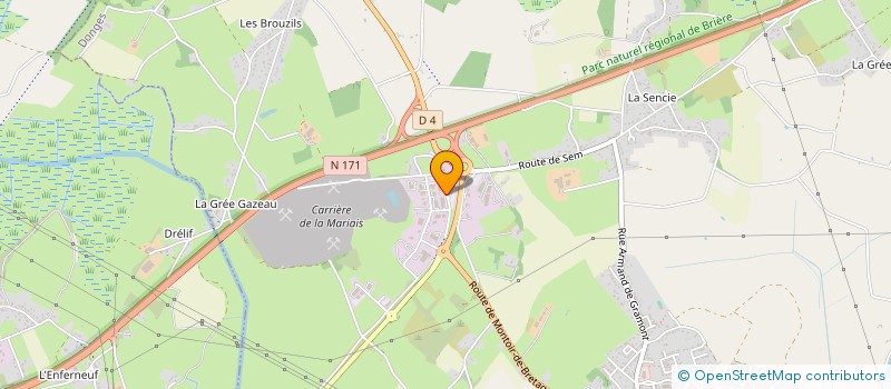 localisation de l'entreprise SCTMI INVEST  DONGES