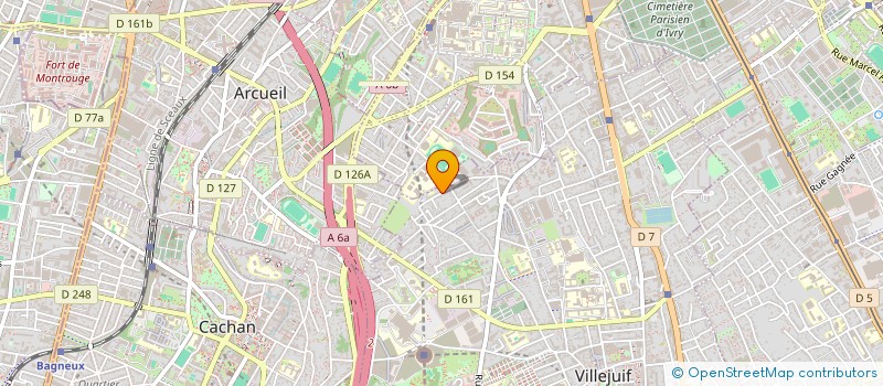 localisation de l'entreprise SCU DU 8 RUE MICHELET à VILLEJUIF
