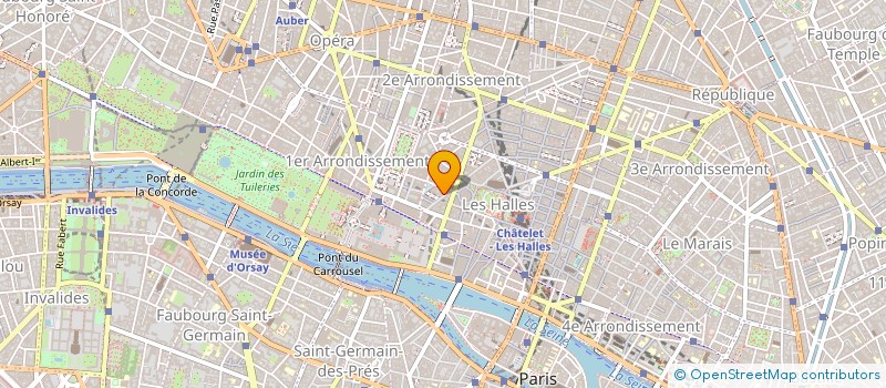 localisation de l'entreprise SCUD - INFO à PARIS