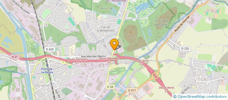 localisation de l'entreprise SCUDERIA 296  ROOST-WARENDIN