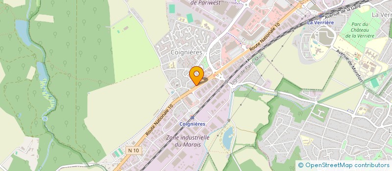 localisation de l'entreprise SCUDERIA 78 à COIGNIERES