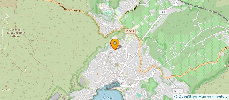 localisation de l'entreprise SCUDERIA SUD  CASSIS