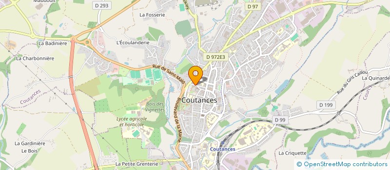 localisation de l'entreprise SCULPT'ART COUTANCES à COUTANCES